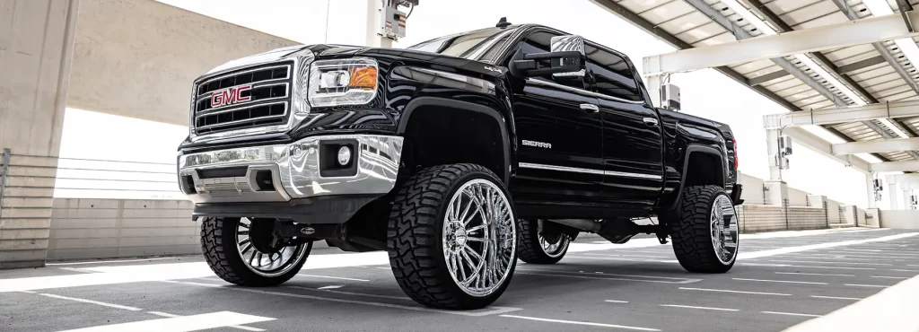 GMC Sierra with 833s 24inch
