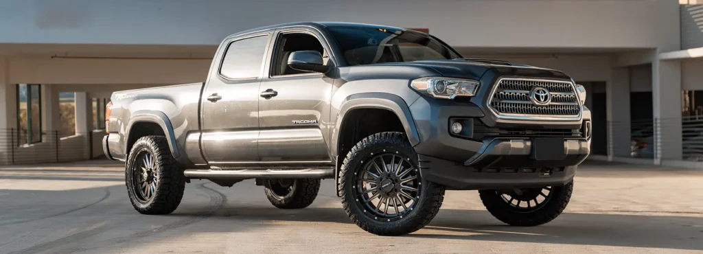 Toyota Tacoma with 833s