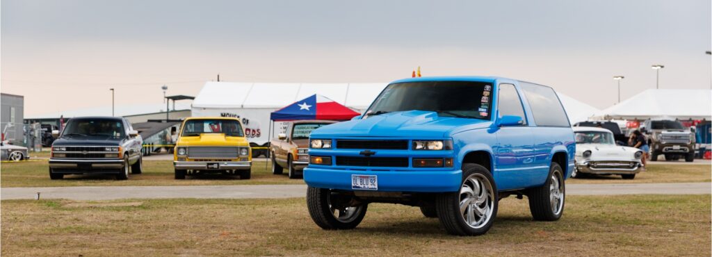Chevrolet Blazer w 702 Brushed Face Silver Chrome Lip