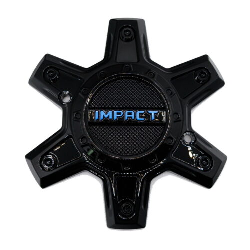 Cap 21,SD15 Gloss black, Blue logo